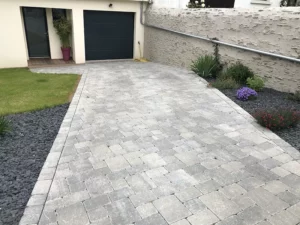 Terrassement d'une allée de garage